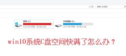 解决C盘空间不足的有效方法（扩大C盘容量）