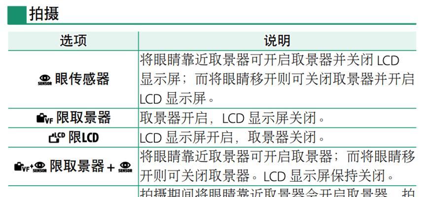 富士相机取景器使用中常见问题解答？